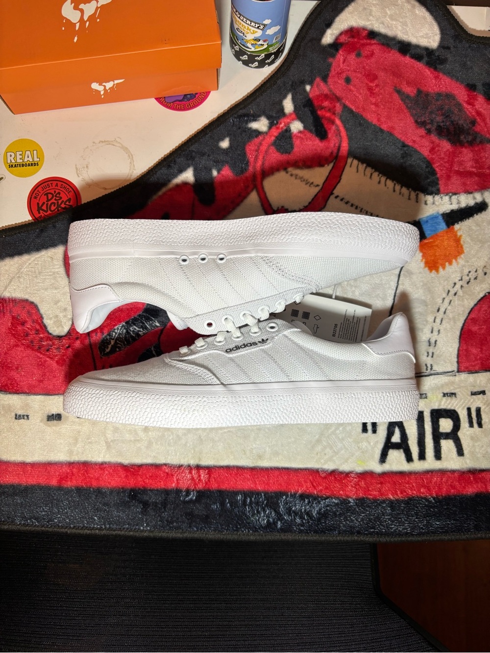 adidas White Low-Top Women's Athletic Sneakers